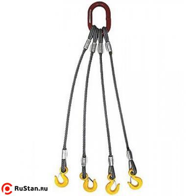 Строп канатный 4СК г/п 32,0 т 8,0 м фото №1 Строп канатный 4СК г/п 32,0 т 8,0 м фото №1
