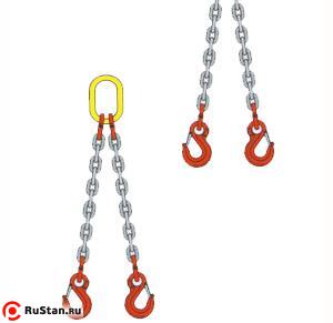 Строп цепной 2СЦ г/п 1,6 т 6,5 м фото №1 Строп цепной 2СЦ г/п 1,6 т 6,5 м фото №1