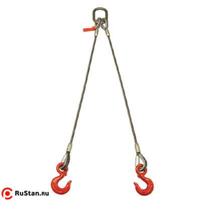 Строп канатный 2СК г/п 8,0 т 6,0 м фото №1 Строп канатный 2СК г/п 8,0 т 6,0 м фото №1