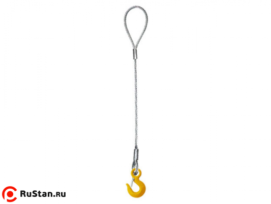 Строп канатный TOR 1СК г/п 6,3 т 9,0 м фото №1 Строп канатный TOR 1СК г/п 6,3 т 9,0 м фото №1