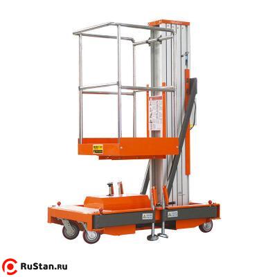 Подъемник мачтовый аккумуляторный 125 кг, 6/8м 24/60 В/Ач TOR GTWY6-100 DC 1-мачтовый  фото №1