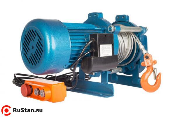 Лебедка электрическая  300/600 кг  30/15 м с канатом 220 В TOR KCD фото №1