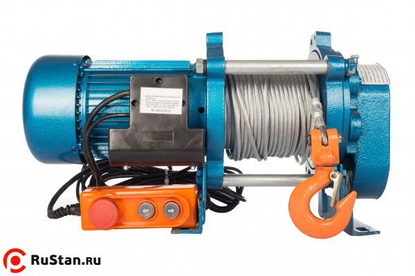 Лебедка TOR CD-1000-A (KCD-1000 kg, 380В) с канатом 70 
м фото №1