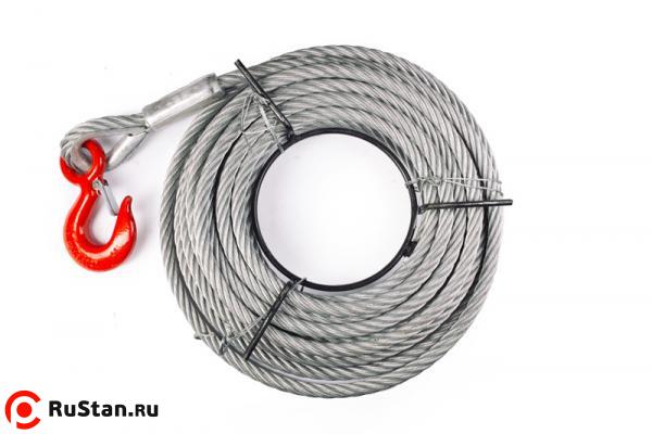 КАНАТ 40 м для лебёдки TOR МТМ 5400 5,4 т (тип ZNL) d=20мм фото №1