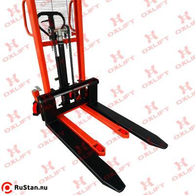 Ручной Гидравлический Штабелер HS1615 OXLIFT 1500 кг 1,6 м фото №3 Ручной Гидравлический Штабелер HS1615 OXLIFT 1500 кг 1,6 м фото №3