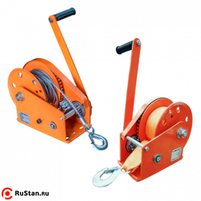 Лебедка ручная с тормозом BHWK 2600 фото №1 Лебедка ручная с тормозом BHWK 2600 фото №1