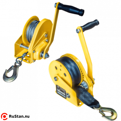 Лебедка ручная с тормозом LRTK 500 фото №1 Лебедка ручная с тормозом LRTK 500 фото №1