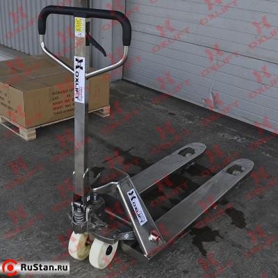 Гидравлическая Тележка из Нержавеющей Стали OX20-Steel OXLIFT фото №2 Гидравлическая Тележка из Нержавеющей Стали OX20-Steel OXLIFT фото №2