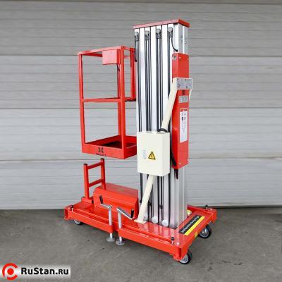 Телескопический Одномачтовый Подъемник ZX-1-080 OXLIFT 8 м 125 кг фото №4 Телескопический Одномачтовый Подъемник ZX-1-080 OXLIFT 8 м 125 кг фото №4