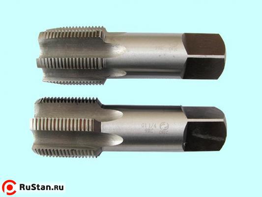 Метчик G 1/4" 9ХС трубный цилиндрический, ручной к-т из 2-х шт. (19 ниток/дюйм) DIN 5157 "CNIC" фото №1 Метчик G 1/4" 9ХС трубный цилиндрический, ручной к-т из 2-х шт. (19 ниток/дюйм) DIN 5157 "CNIC" фото №1