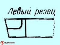 Резец Проходной упорный отогнутый 25х16х140 ВК8 левый фото №1