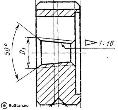 Плашка Трубная коническая   R 2", 11 ниток/дюйм, dнар.105мм Р6М5 "CNIC" фото №1