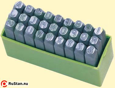 Клейма Буквенные № 3 сталь (латинский шрифт) (27шт) от А до Z & "CNIC" (OT105) фото №1 Клейма Буквенные № 3 сталь (латинский шрифт) (27шт) от А до Z & "CNIC" (OT105) фото №1