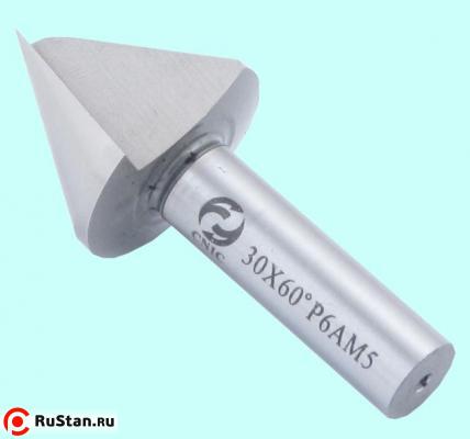 Фреза угловая - зенковка d 12,4х14.0х 56 конус 60° dхв=8мм Р6АМ5 ц/х Z=1 DIN334 "CNIC" фото №1 Фреза угловая - зенковка d 12,4х14.0х 56 конус 60° dхв=8мм Р6АМ5 ц/х Z=1 DIN334 "CNIC" фото №1