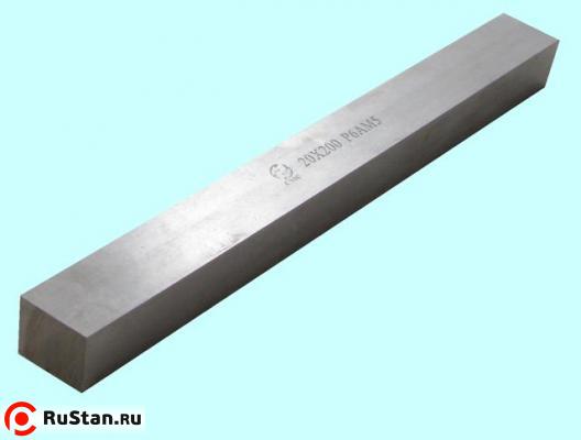 Заготовка - брусок  6х 6х150мм Р6АМ5 HRC 64-66 "CNIC" фото №1
