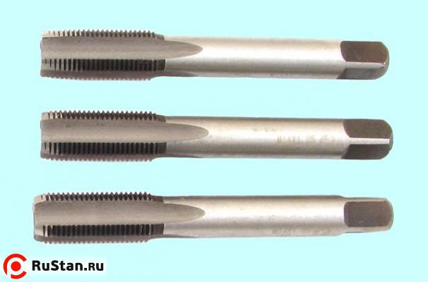 Метчик М11,0 (1,5) ручной, к-т из 3-х шт. "CNIC" фото №1