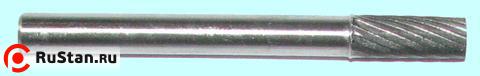 Борфреза тв.спл. цилиндр. d 5х13х3х40 спиральная насечка (А05 13М03) "CNIC"   фото №1