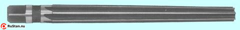 Развертка d25,0х190х245 коническая, конусность 1:50 с прямой канавкой (под штифты) 9ХС ц/х "CNIC" фото №1