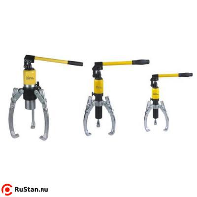 Съемник Ручной гидравлический автон. 3-х захватный 500мм 50т разборный (HHL-50) "CNIC" фото №1