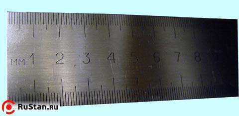 Линейка Металлическая 1000х35 мм с двухсторон.шкалой (Калиброн) фото №1 Линейка Металлическая 1000х35 мм с двухсторон.шкалой (Калиброн) фото №1