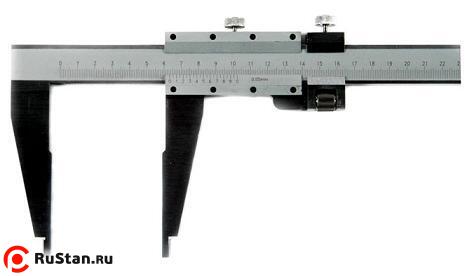 Штангенциркуль 250-630 ШЦ-III (0,1) с устр. точн. устан. рамки Н-80мм (СТИЗ) г.в.1985-86 фото №1