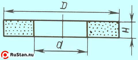 Круг ПП 400х 40х127 25А 25 СМ1 (WA F60 K) (ВАЗ) фото №1 Круг ПП 400х 40х127 25А 25 СМ1 (WA F60 K) (ВАЗ) фото №1