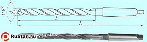 Сверло d 34,5х210х360 к/х Р6М5 фото №1 Сверло d 34,5х210х360 к/х Р6М5 фото №1