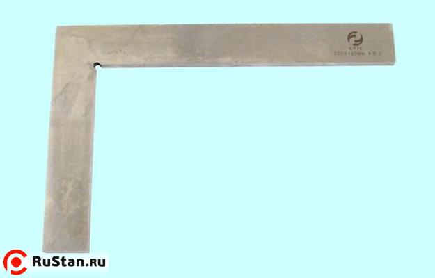 Угольник УП     60х40 слесарный плоский кл.т.0 "CNIC" фото №1