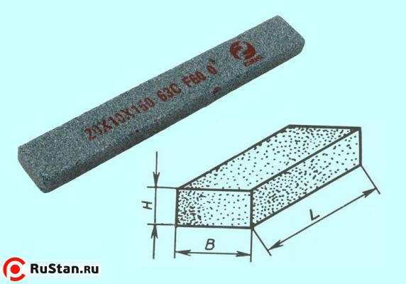 Брусок шлифовальный 40х25х200 63C 25 СТ1 (GC F60 O) "CNIC" фото №1 Брусок шлифовальный 40х25х200 63C 25 СТ1 (GC F60 O) "CNIC" фото №1