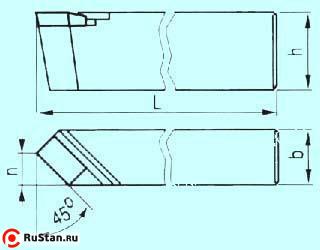 Резец Проходной прямой 20х12х120 тв. сплав (без маркировки) фото №1 Резец Проходной прямой 20х12х120 тв. сплав (без маркировки) фото №1