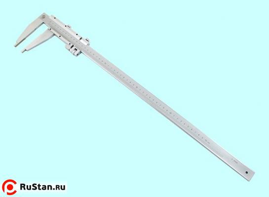 Штангенциркуль 0 - 400 ШЦ-III (0,05) с устройством точной установки рамки H- 90мм "CNIC" (HV190S-502) нерж. сталь фото №1