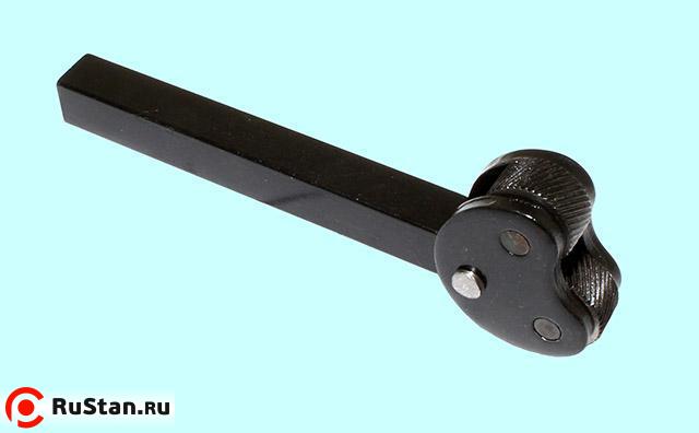 Державка суппортная 2-х роликовая 12х12х100мм для накатки косых рифлений, с роликами d 19.3х9.5х6.4мм "CNIC" фото №1 Державка суппортная 2-х роликовая 12х12х100мм для накатки косых рифлений, с роликами d 19.3х9.5х6.4мм "CNIC" фото №1