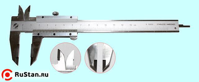 Штангенциркуль 0 - 125 ШЦТ-I (0,05) с твердосплавными губками, нерж. сталь, с глубиномером "CNIC" (141-515S) фото №1