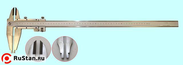Штангенциркуль 0 - 500 ШЦТ-II (0,05) с твердосплавными губками "CNIC" (149-550S) нерж. сталь фото №1