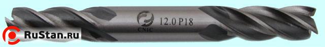Фреза Концевая d 4,0х20х75 ц/х Р18 Z=3 двухсторонняя "CNIC" фото №1 Фреза Концевая d 4,0х20х75 ц/х Р18 Z=3 двухсторонняя "CNIC" фото №1