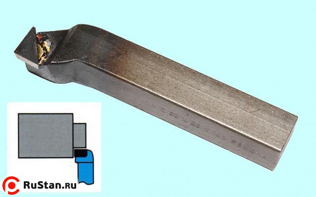 Резец Подрезной отогнутый 20х20х125 Р6М5К5 DIN 4977 "CNIC" фото №1