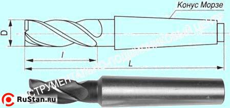 Фреза Концевая d56,0х150х275 к/х  Р6АМ5  Z=8 КМ4 "CNIC" фото №1