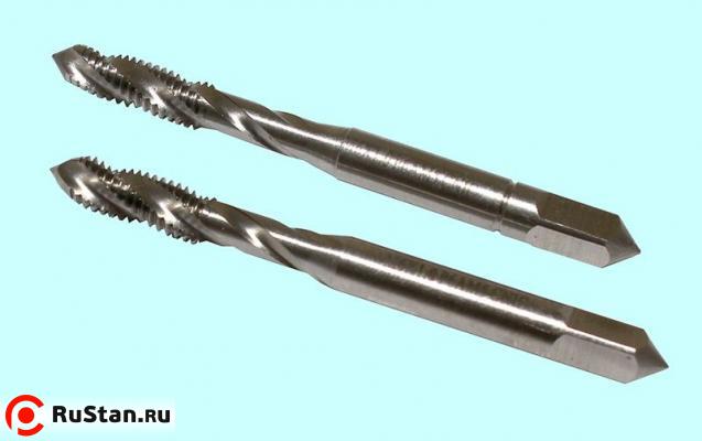 Метчик М 6,0х0,75 м/р.Р6АМ5 винтовая канавка комплект из 2-х шт. "CNIC" фото №1 Метчик М 6,0х0,75 м/р.Р6АМ5 винтовая канавка комплект из 2-х шт. "CNIC" фото №1