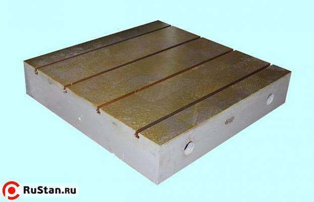 Плита чугунная 1200х1000мм монтажная шаброванная кл. точн.2 с продольными Т-образ. пазами "TLX" фото №1 Плита чугунная 1200х1000мм монтажная шаброванная кл. точн.2 с продольными Т-образ. пазами "TLX" фото №1