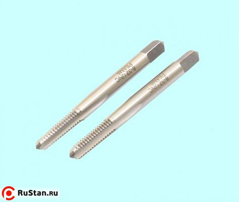 Метчик №12 UNC 60° Р6АМ5 дюймовый, м/р., комплект из 2-х шт. (24 ниток/дюйм) DIN351 "CNIC" фото №1 Метчик №12 UNC 60° Р6АМ5 дюймовый, м/р., комплект из 2-х шт. (24 ниток/дюйм) DIN351 "CNIC" фото №1