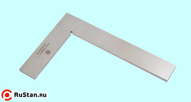 Угольник УП   400х265 слесарный плоский кл.т.1 DIN 875 "TLX" (ZT07-T015) нерж. сталь фото №1