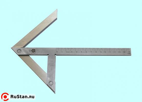 Угольник Центроискатель  250х160 мм со шкалой DIN 875 "TLX" (SG01-1041C) фото №1