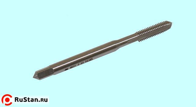 Метчик М 6,0 (1,0)х19х80 м/р.Р6М5К5 H2 удлиненный, усиленный хв-к d6.0мм DIN371 "TLX" фото №1 Метчик М 6,0 (1,0)х19х80 м/р.Р6М5К5 H2 удлиненный, усиленный хв-к d6.0мм DIN371 "TLX" фото №1