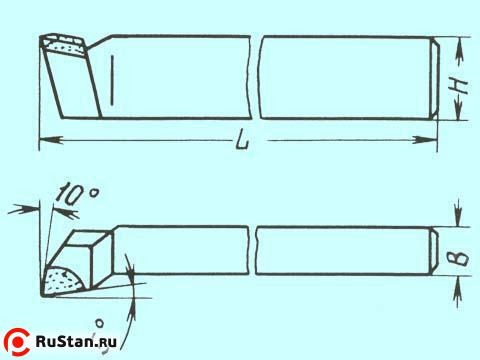 Резец Подрезной отогнутый 40х32х250 Т5К10 фото №1 Резец Подрезной отогнутый 40х32х250 Т5К10 фото №1