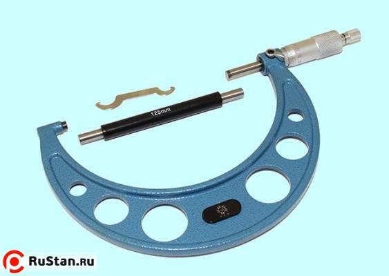 Микрометр Гладкий МК-150 125-150 мм (0,01) кл.т.1 тв.сплав "TLX" (400-130) фото №1 МК-150 (0,01) кл.т.1 тв.сплав фото №1