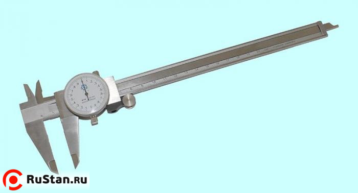 Штангенциркуль 0 - 200 ШЦК-I (0,02) стрелочный с глубиномером H-50мм "TLX" (V01-1021) фото №1