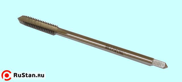 Метчик М 6,0 (1,0)х19х80 м/р.Р18 удлиненный, проходной хв-к d4.5мм DIN376 "CNIC" фото №1 Метчик М 6,0 (1,0)х19х80 м/р.Р18 удлиненный, проходной хв-к d4.5мм DIN376 "CNIC" фото №1