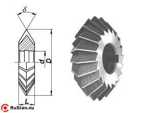 Фреза Двухугловая симметричная 63х10х22мм, 50° Р6АМ5 Z=20 "CNIC" фото №1 Фреза Двухугловая симметричная 63х10х22мм, 50° Р6АМ5 Z=20 "CNIC" фото №1