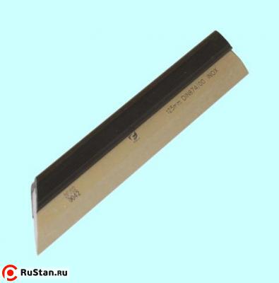 Линейка Лекальная тип ЛД- 125*50° кл.точн.00 с двухсторонним скосом ножевидной формы DIN874-1 "CNIC" фото №1