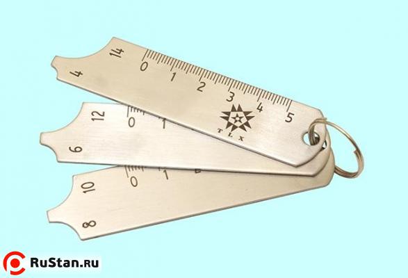 Универсальный шаблон сварщика УШС-2 "TLX" фото №1 Универсальный шаблон сварщика УШС-2 "TLX" фото №1